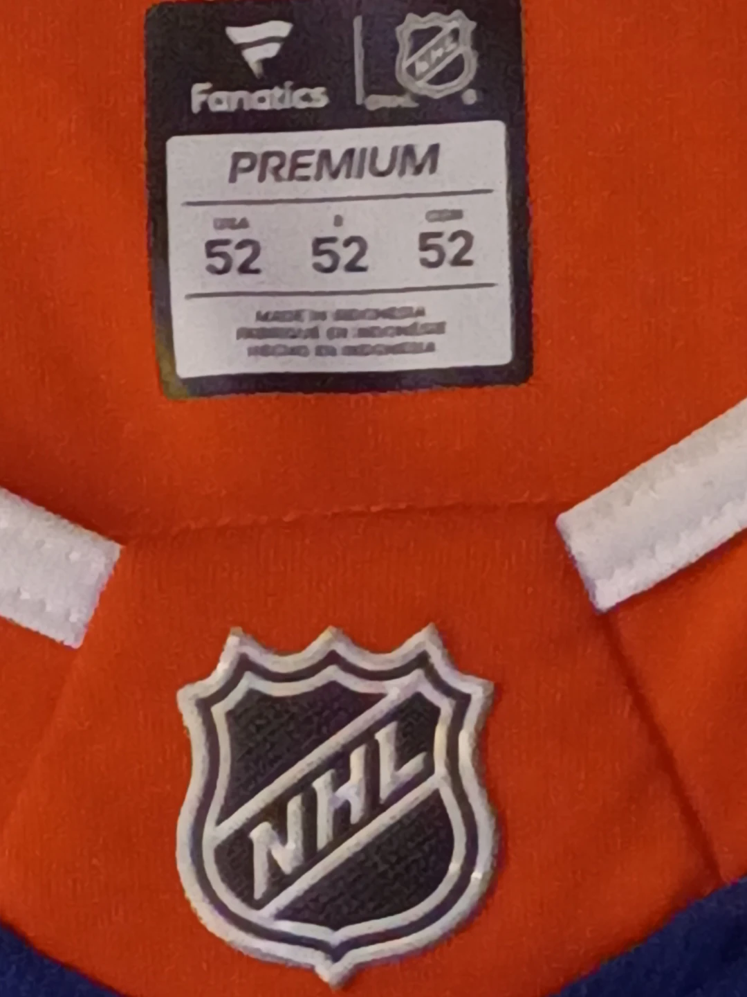 Edmonton Oilers Fanatics Premium Jersey