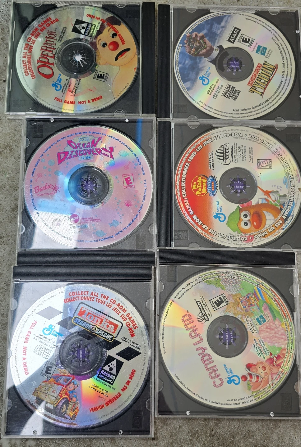 Bundle of 6 PC ROM games - photo 2
