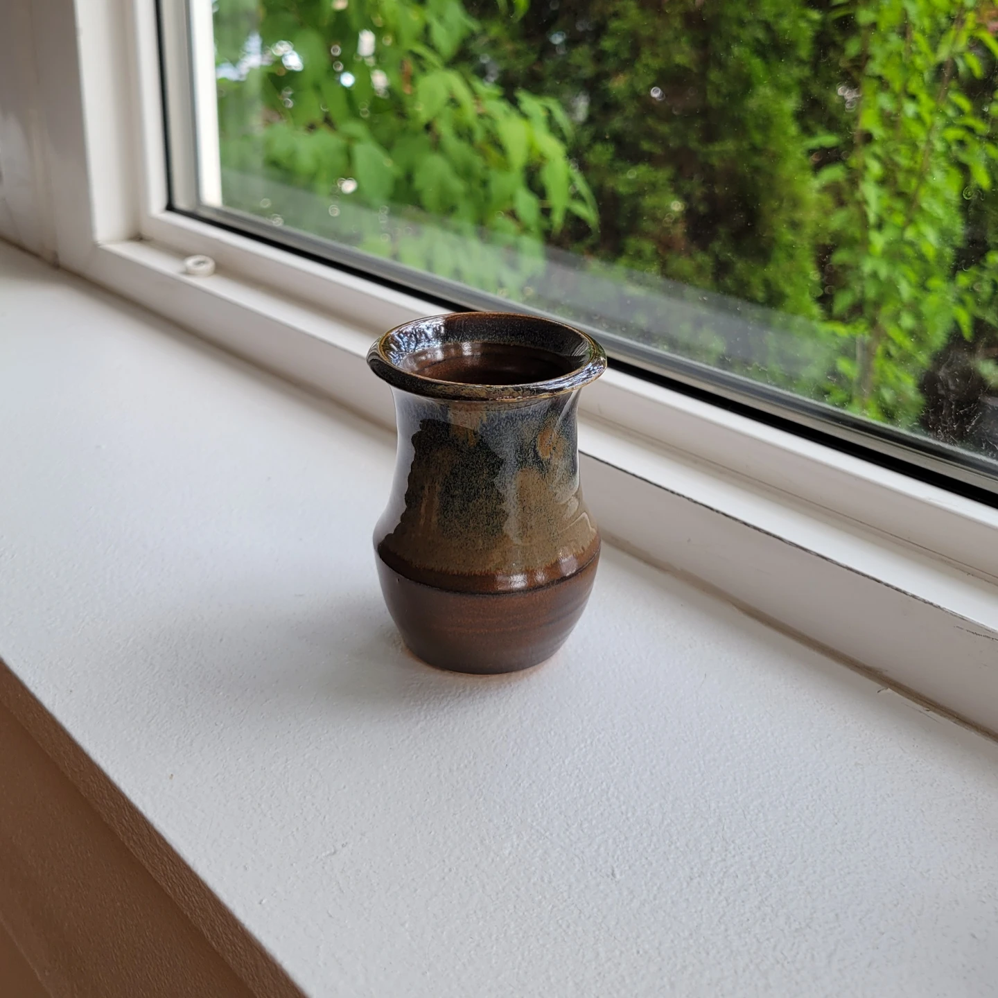 Handmade ceramic bud vase - photo 2