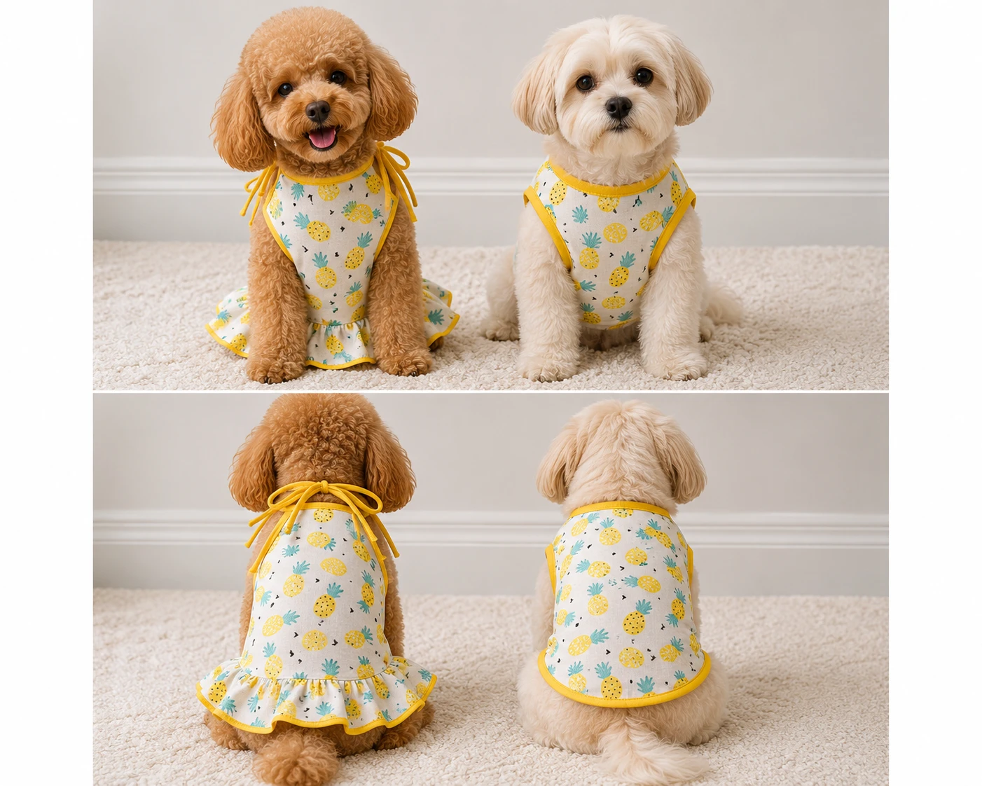 Adorable Dog Summer Outfit Set – Perfect for Photos – Small Dogs - photo 3