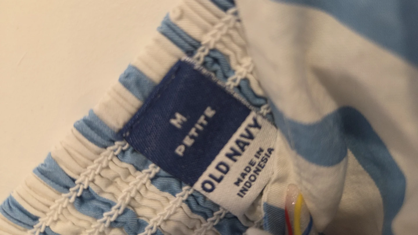 Old Navy Blue and White Striped Dress - photo 3
