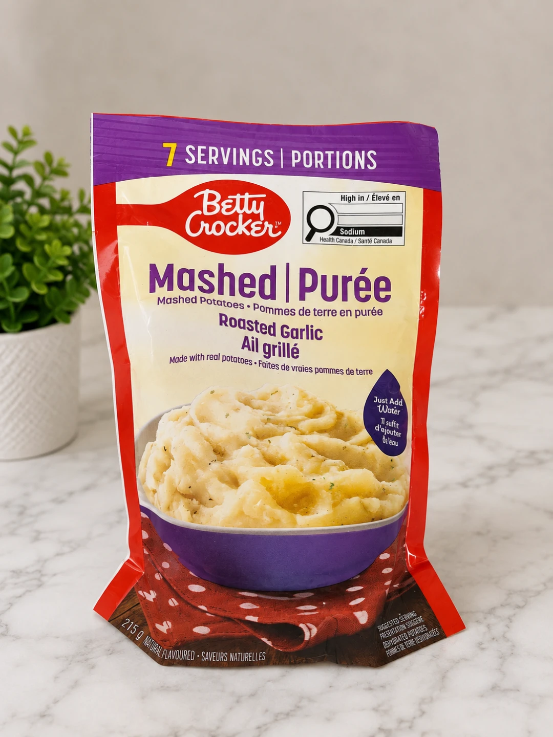 Betty Crocker Roasted Garlic Mashed Potatoes