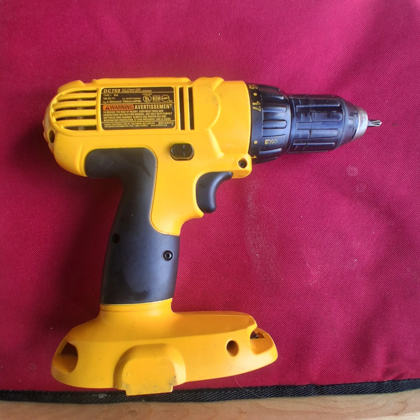 DEWALT DC759 Cordless Drill/Driver - photo 4