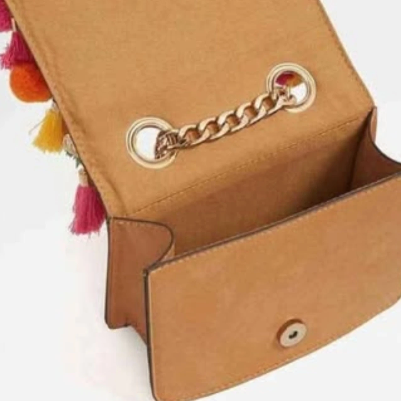 Pom Pom & Coin Crossbody Bag – Like New - photo 3