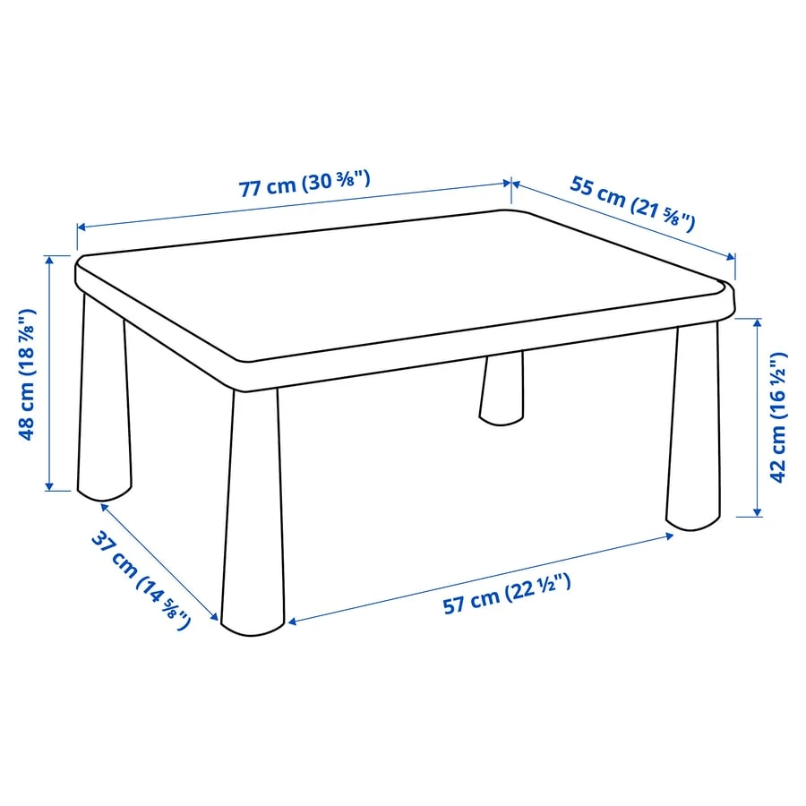 IKEA kids table and chair set - photo 3