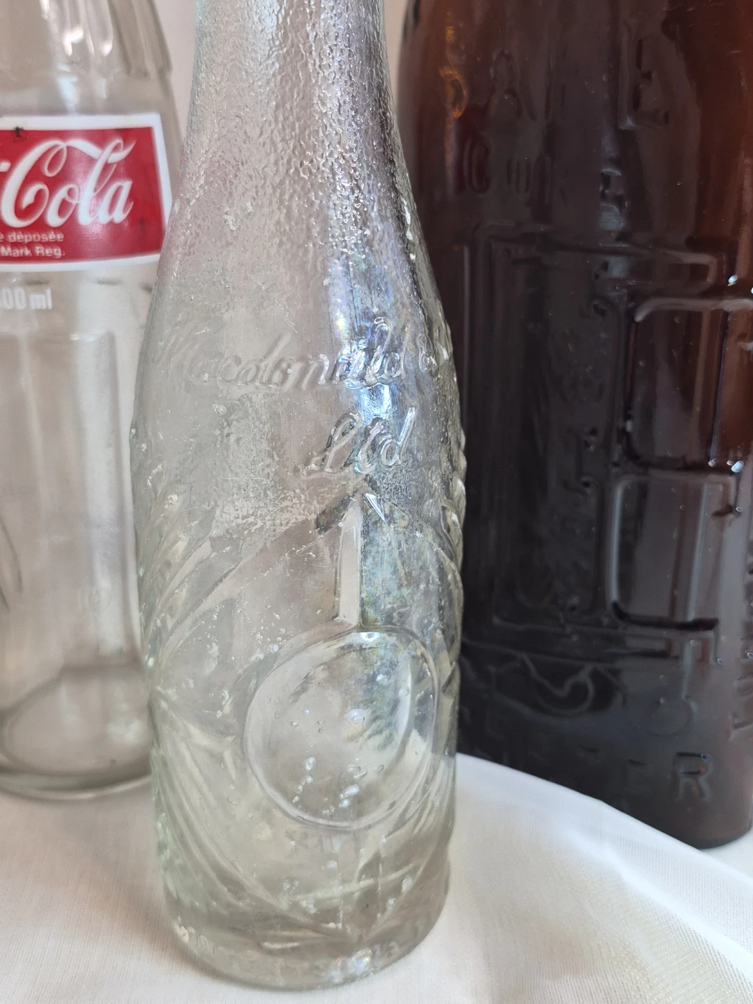 Lot of 4 Vintage Glass Bottles - photo 5