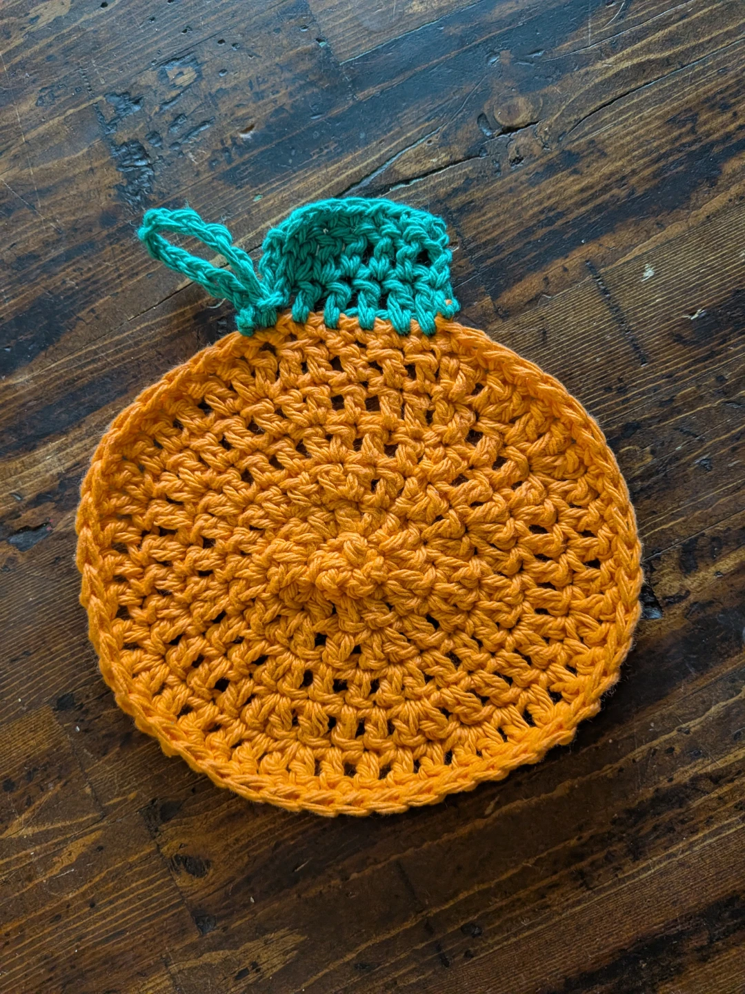 Pumpkin Dishcloths