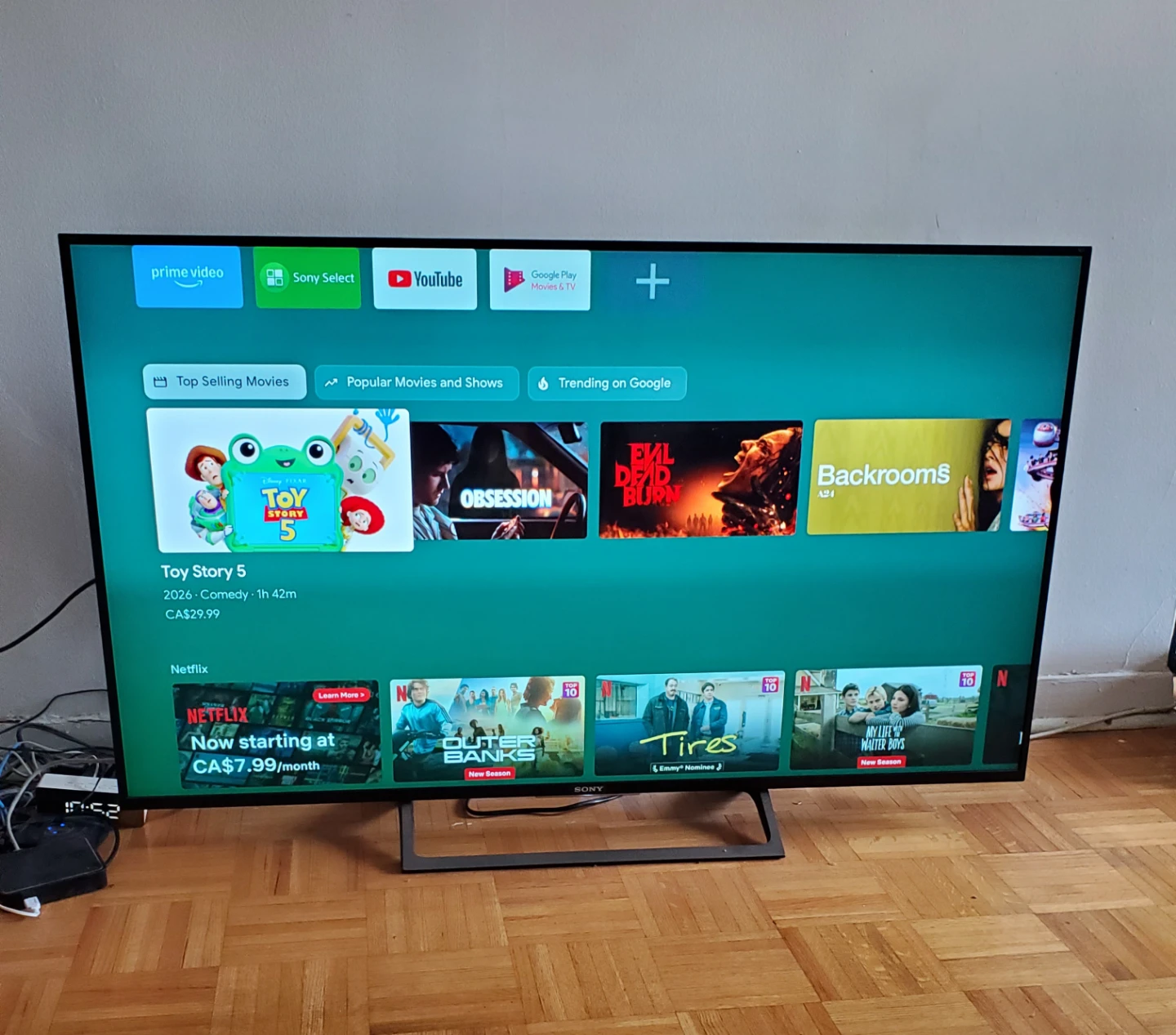 Sony Smart TV 55  inches  Bravia 4K GB - photo 3