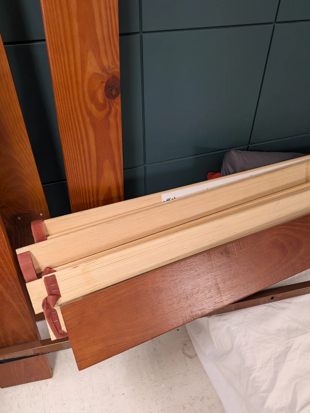 King Size Wooden bed frame. - photo 2