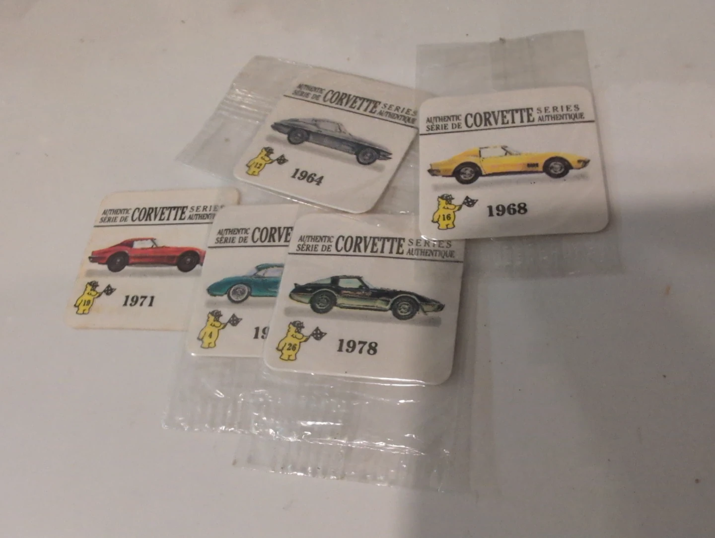 Corvette Series Collectible Mini Cards