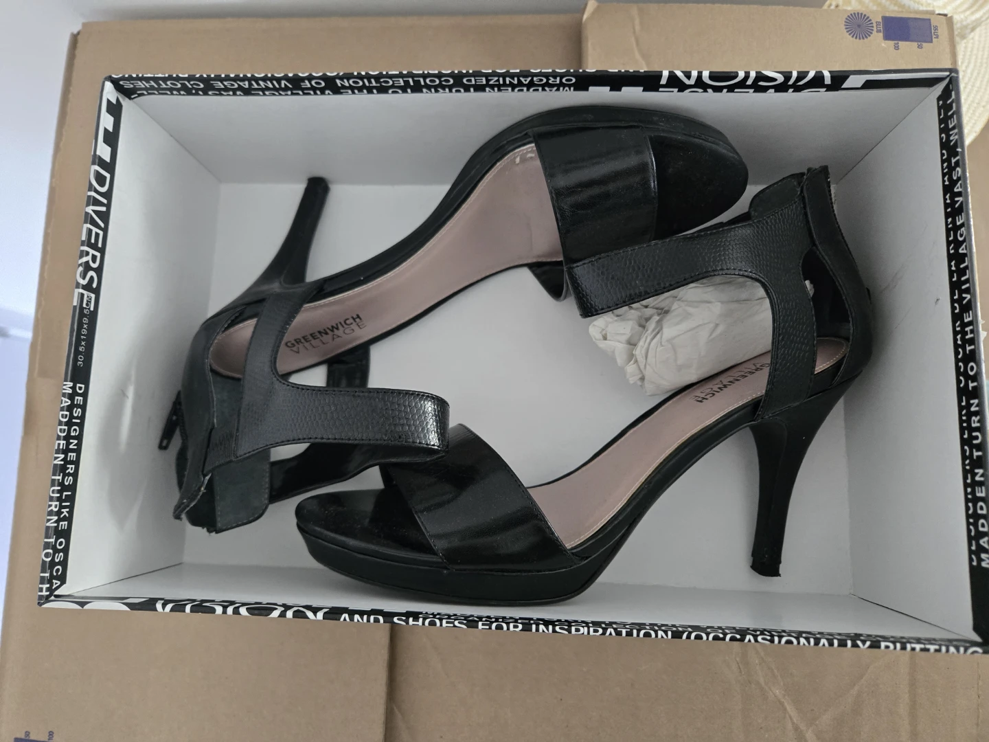 Madden Girl Black Heels