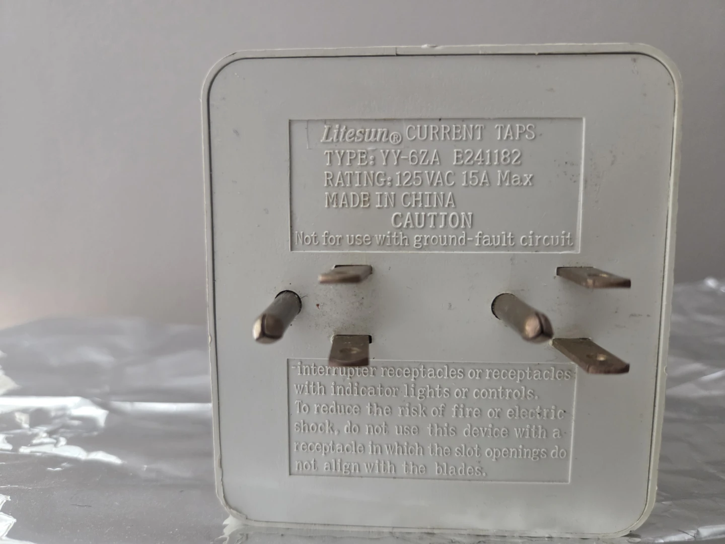 Litesun Current Taps Power Adapter - photo 2