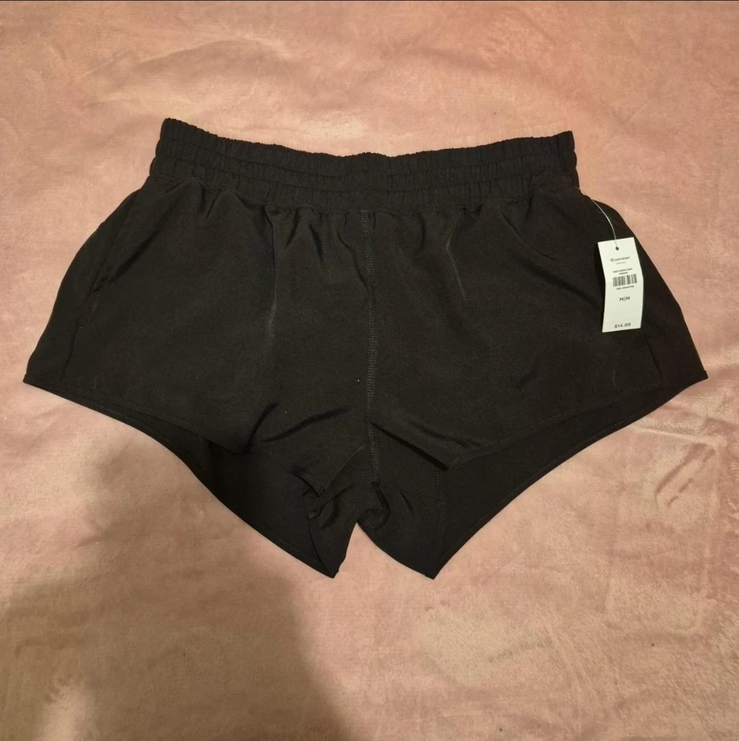 Bluenotes Black Running Shorts Size M