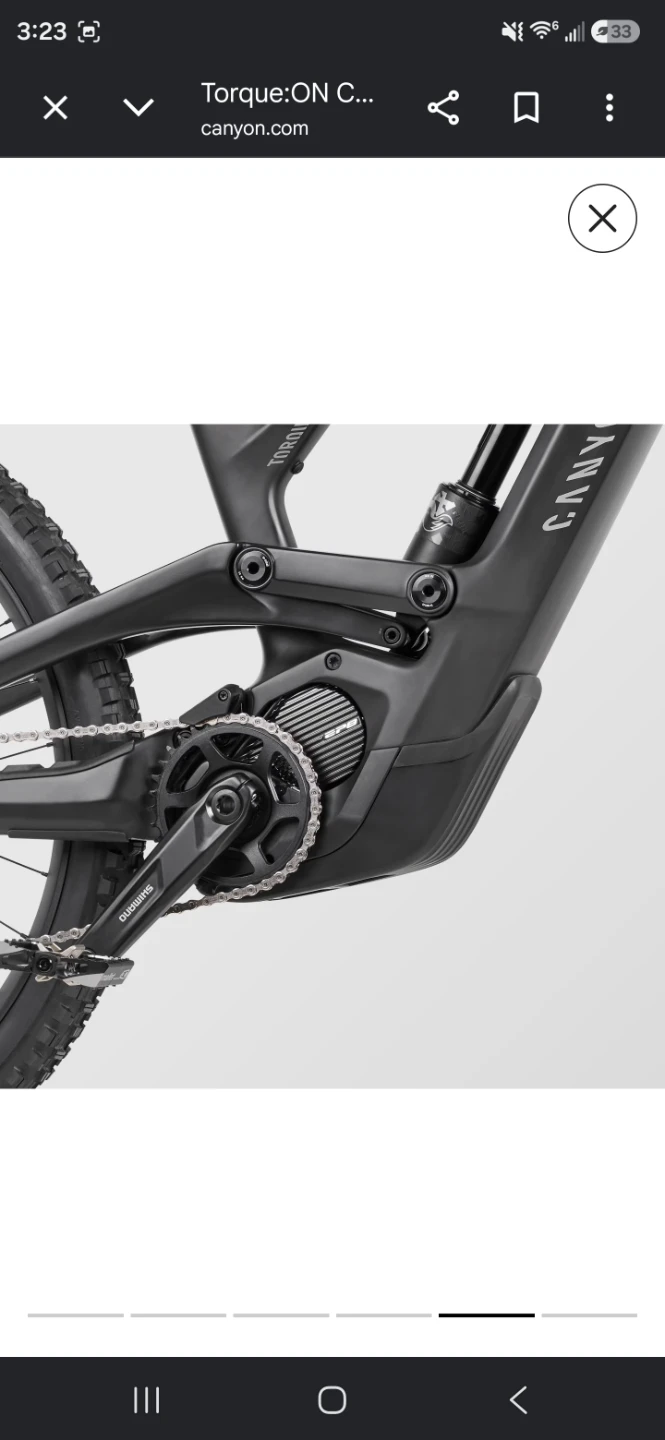 Canyon Torque:ON CF 8 Electric Mountain Bike - photo 4