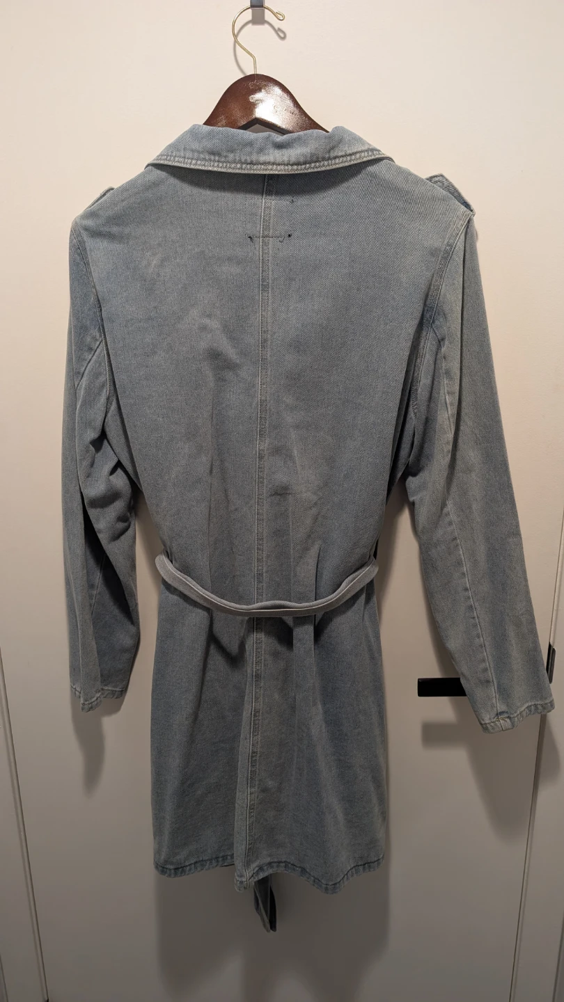 Denim Trench Coat XL - photo 3