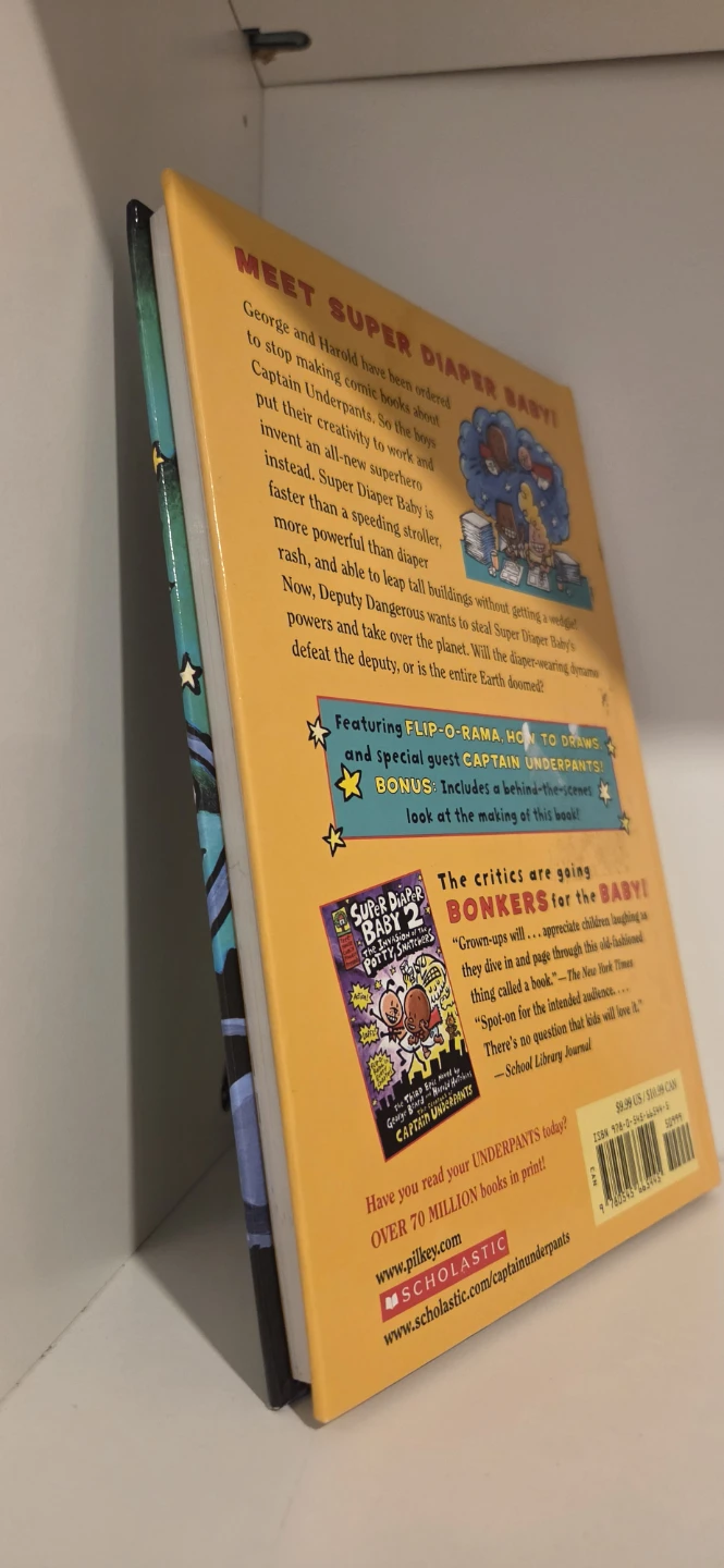 The Adventures of Super Diaper Baby Book - photo 2