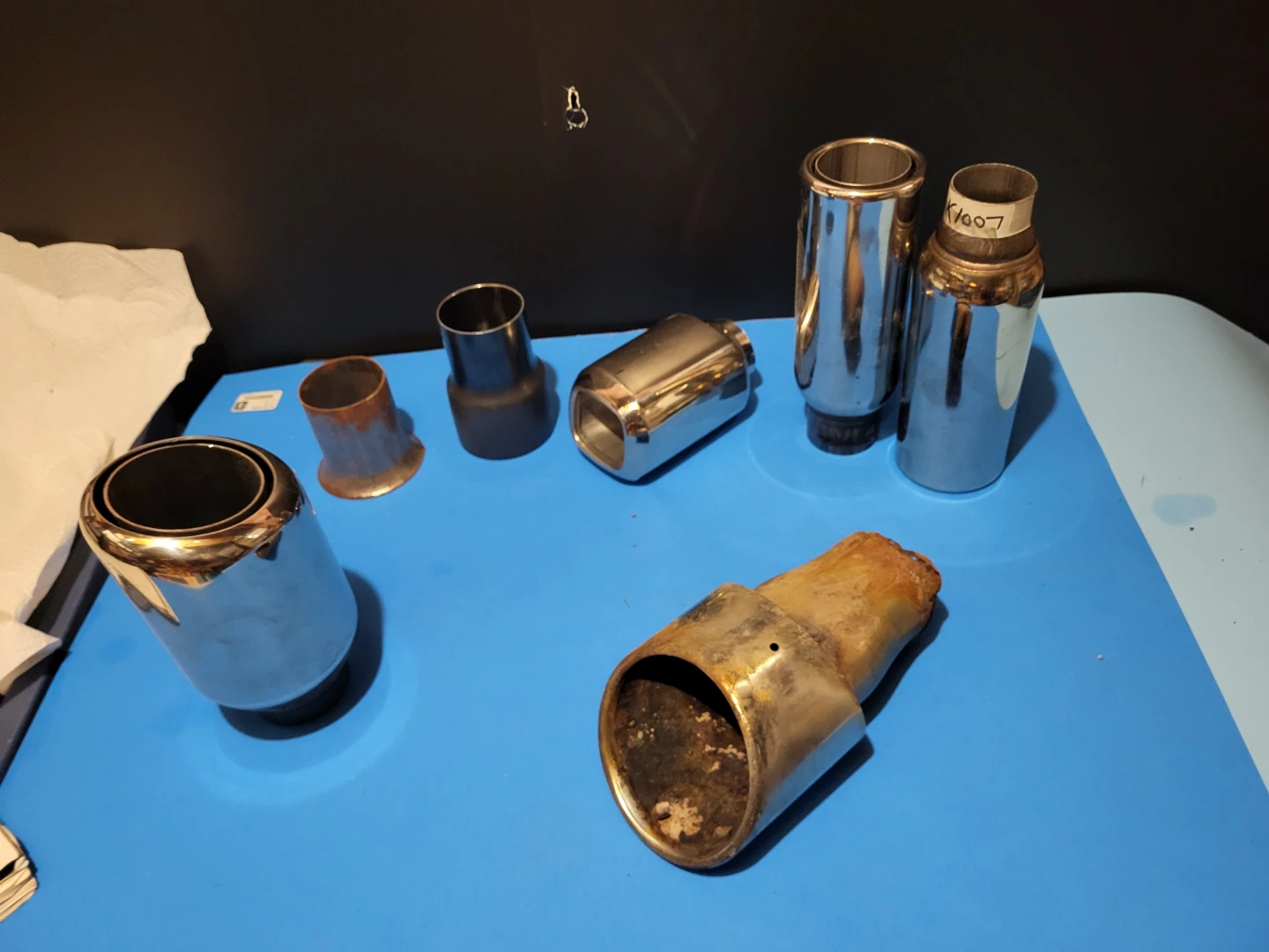Chrome Exhaust Tips Assorted Sizes