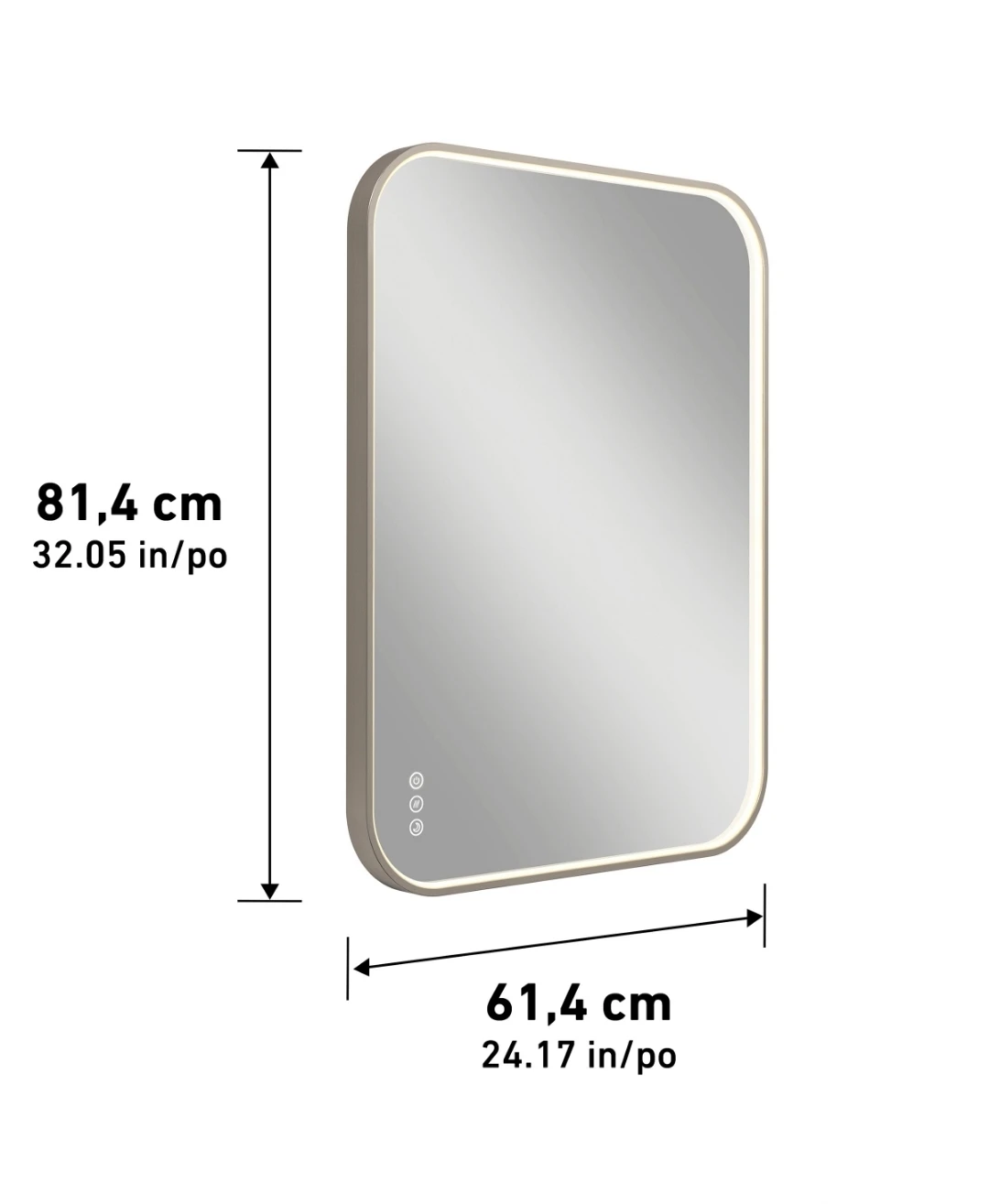 ARTIKA Royce  Dimmable Anti-Fog LED Mirror - photo 2