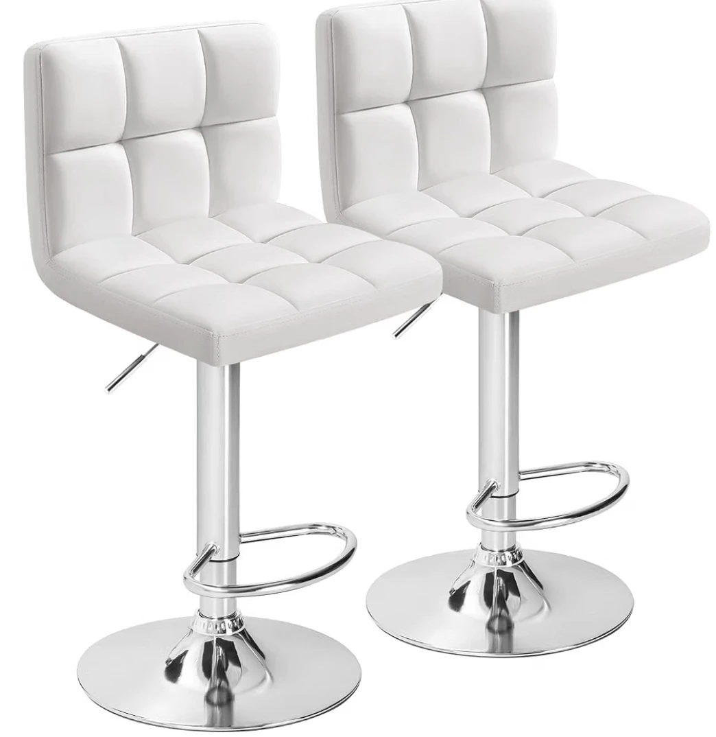 White Bar chairs (Set of 2)