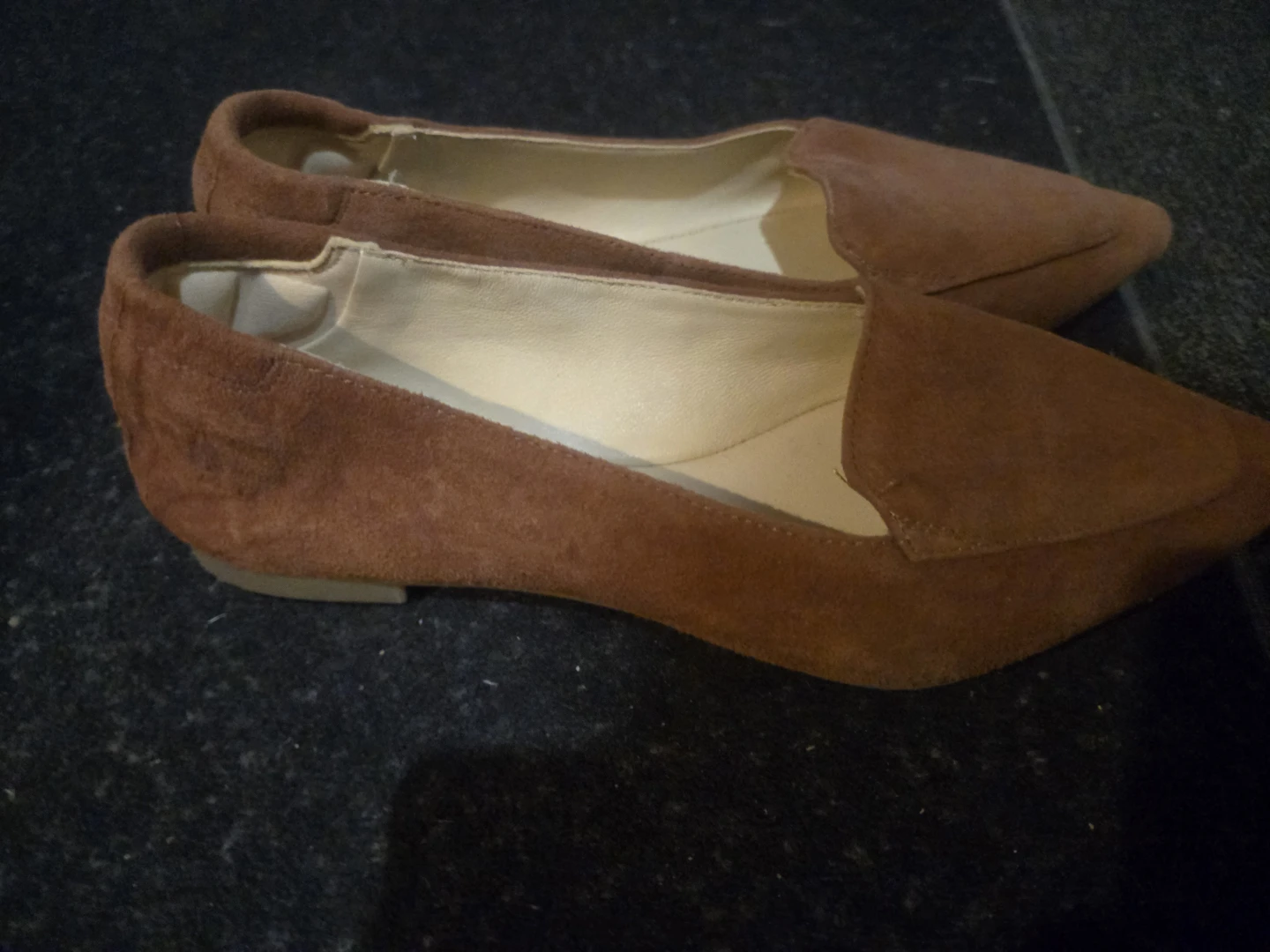 Hush Puppies Brown Suede Flats - photo 2