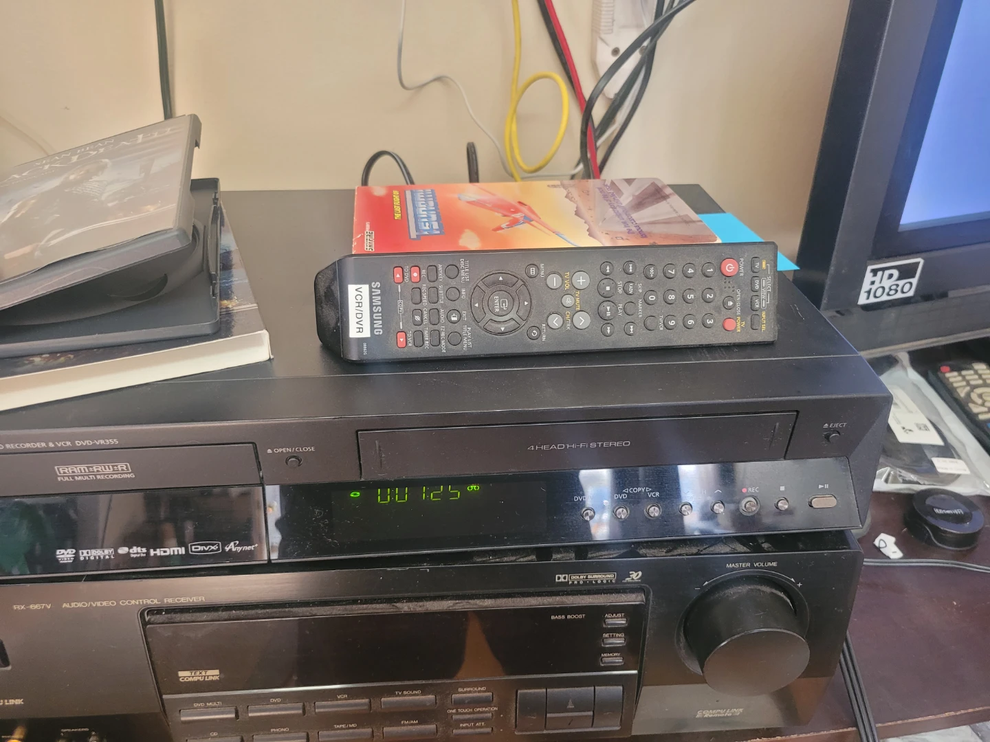 Samsung DVD Recorder & VCR Combo VR355