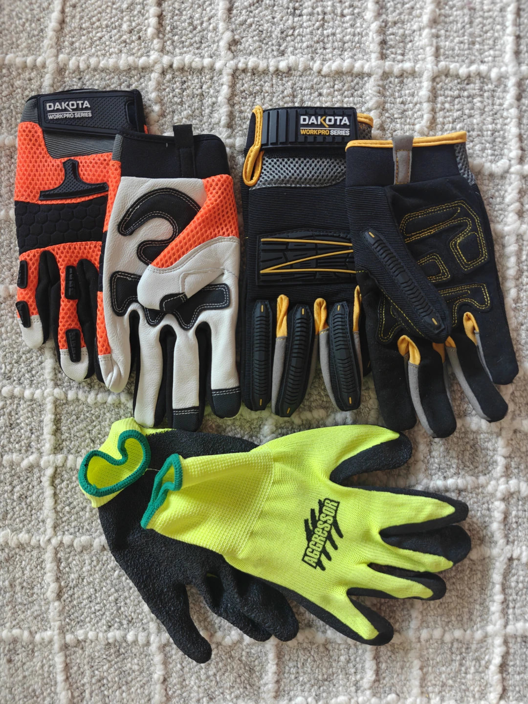 Dakota Workpro Series Gloves & Aggressor Gloves