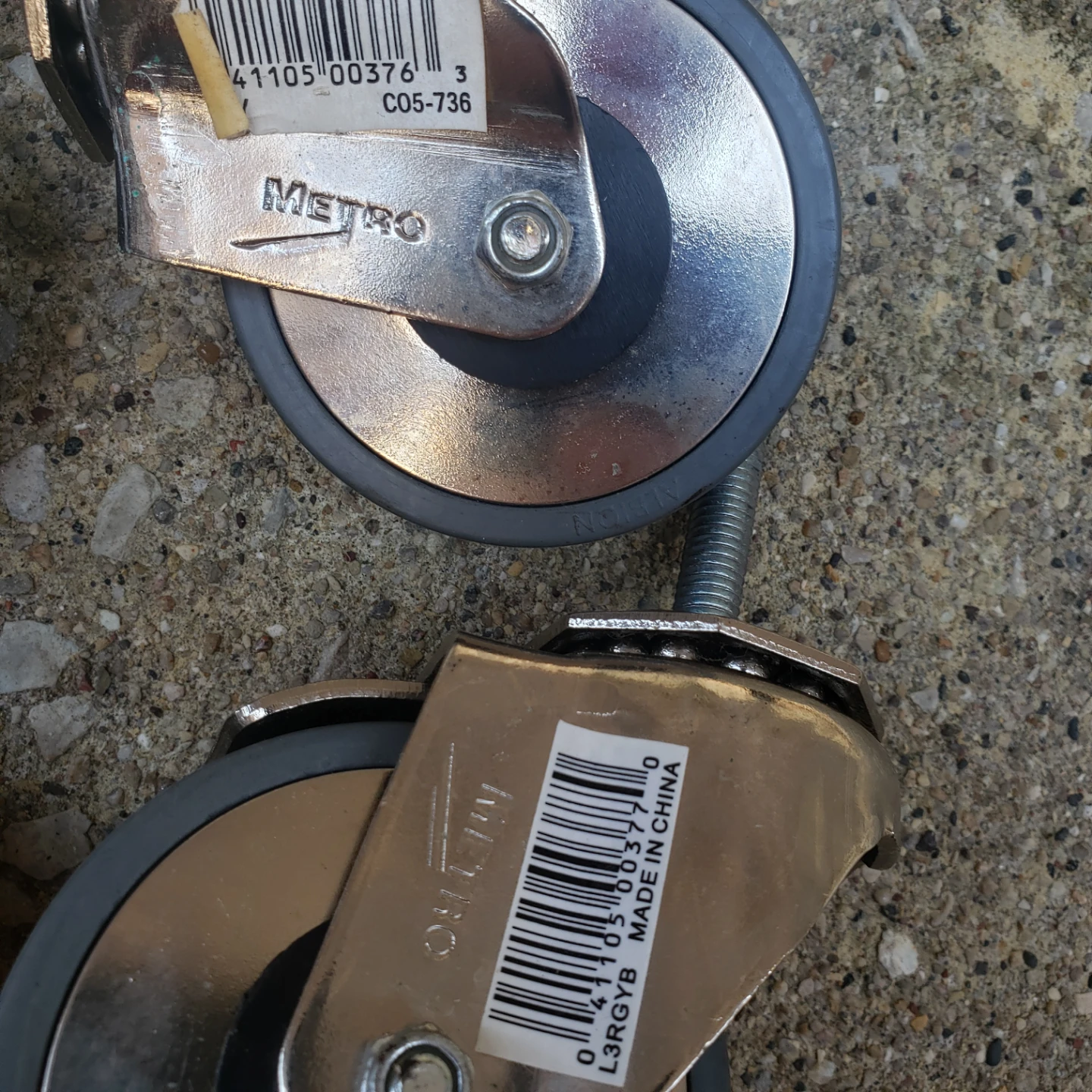 Metro Casters Wheels Set of 4 - photo 2