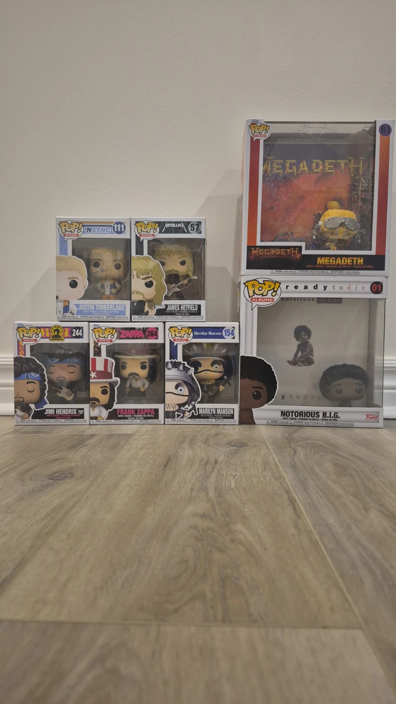 Funko Pop! Rocks/Albums