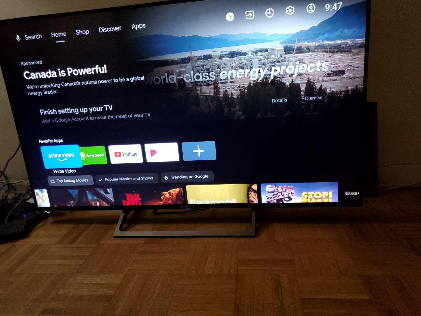 Sony Smart TV 55  inches  Bravia 4K GB - photo 2
