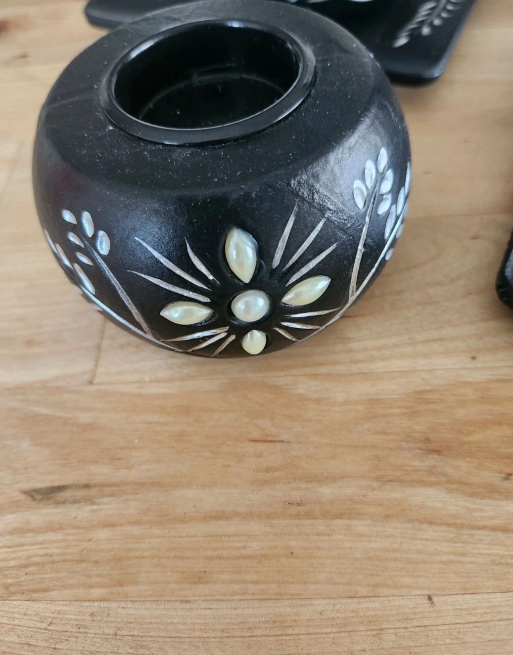 Black Decorative Candle Holders Set - photo 3