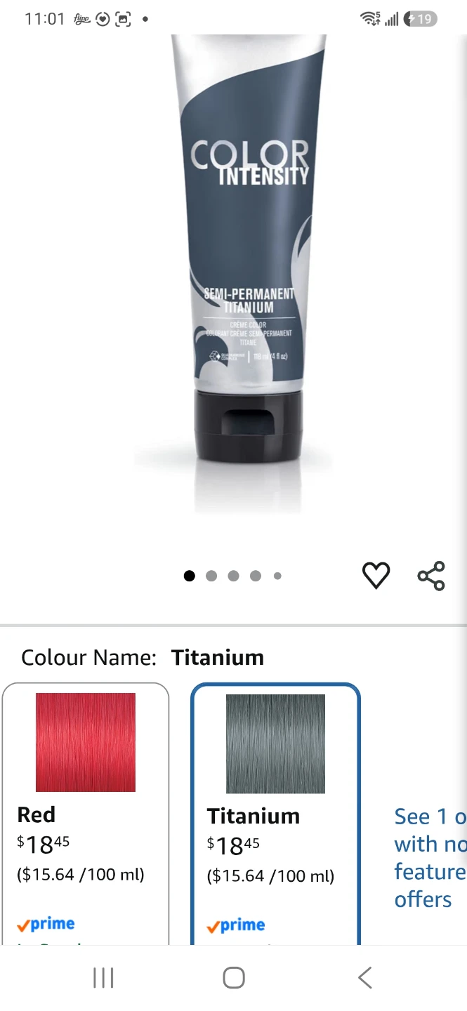 Joico Color Intensity Titanium Semi-Permanent Hair Colour - photo 2
