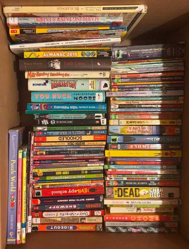 Assorted Adult and Children's Books Bundle