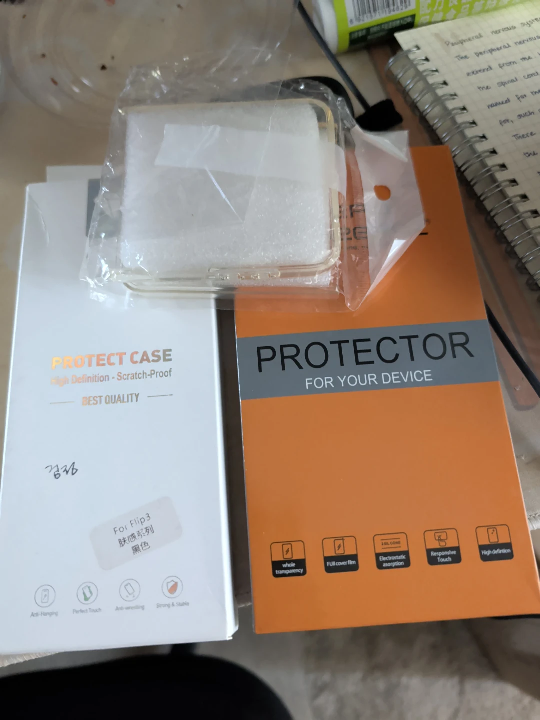 Protector Case and Screen Protector for Flip3