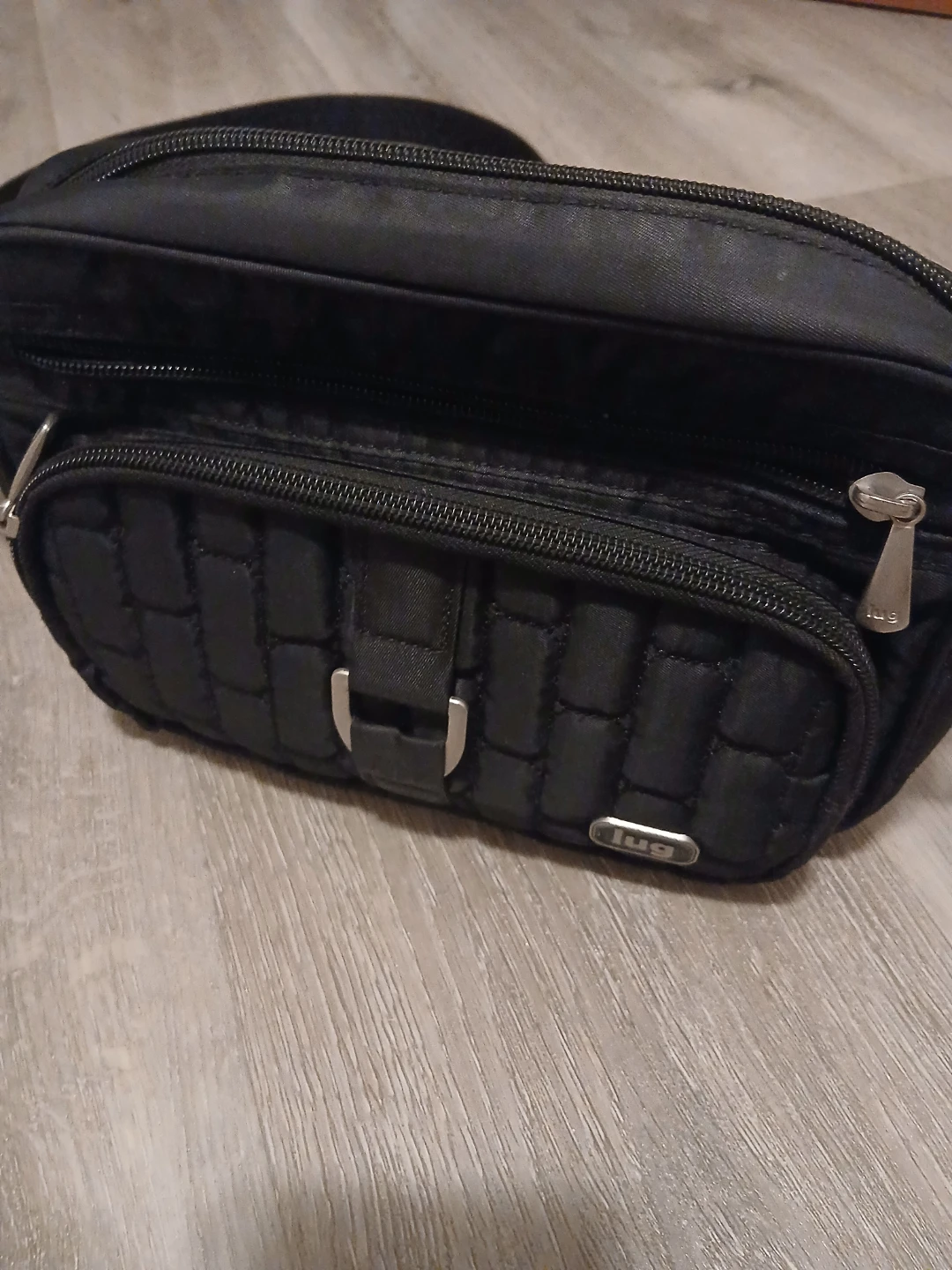 Lug Black Quilted Crossbody Bag - photo 2