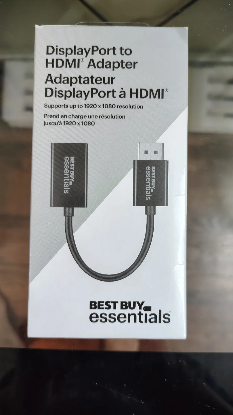 Best Buy Essentials DisplayPort to HDMI Adapter