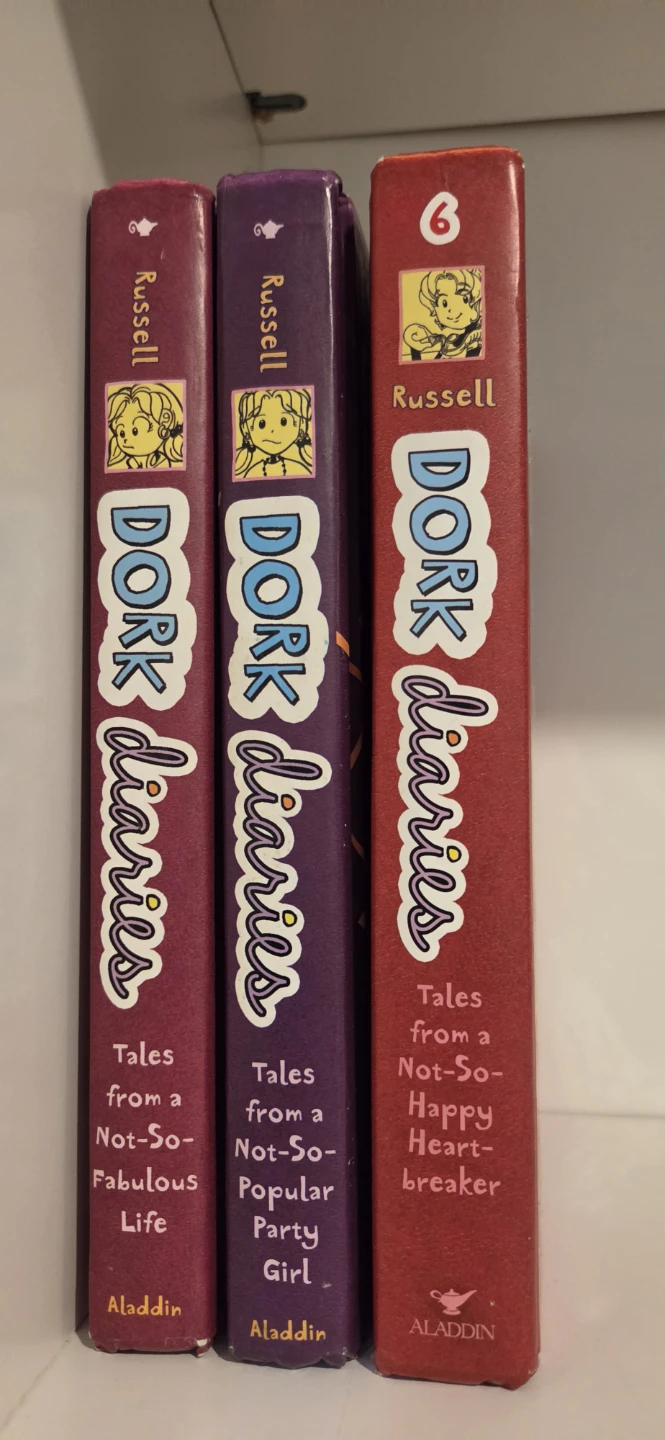 Dork Diaries Books 3-Book Bundle by Rachel Renée Russell