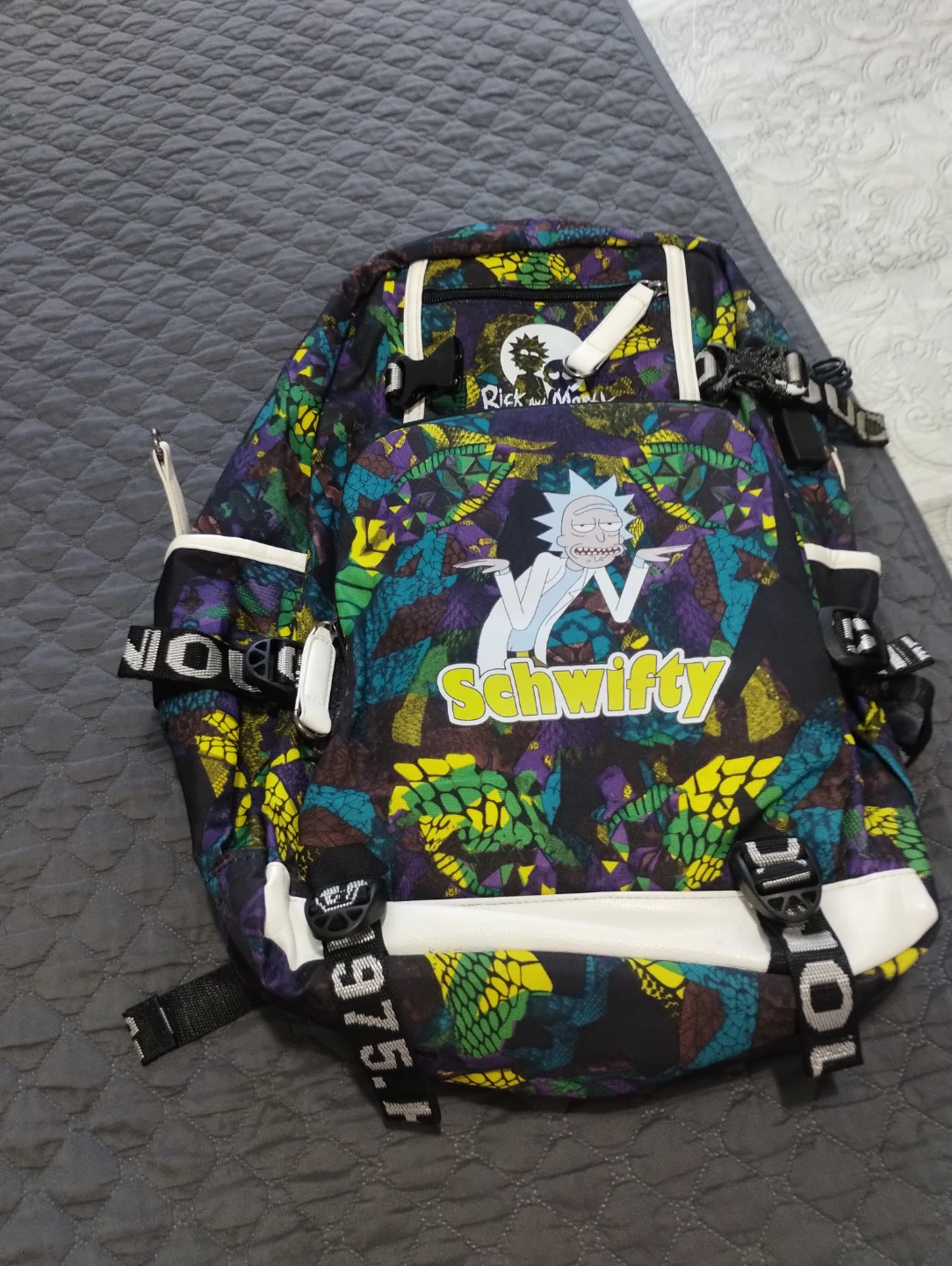 Rick and Morty "Schwifty" Backpack