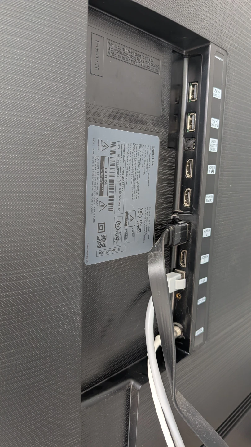 Samsung 65” Q80T QLED 4K Smart TV - photo 2
