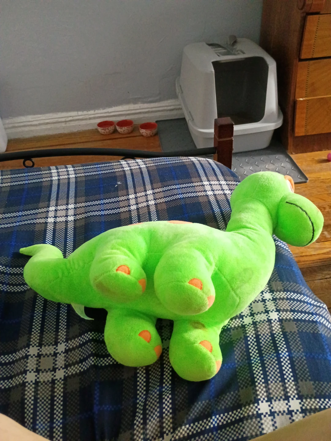 Green Dinosaur Plush Toy - photo 3