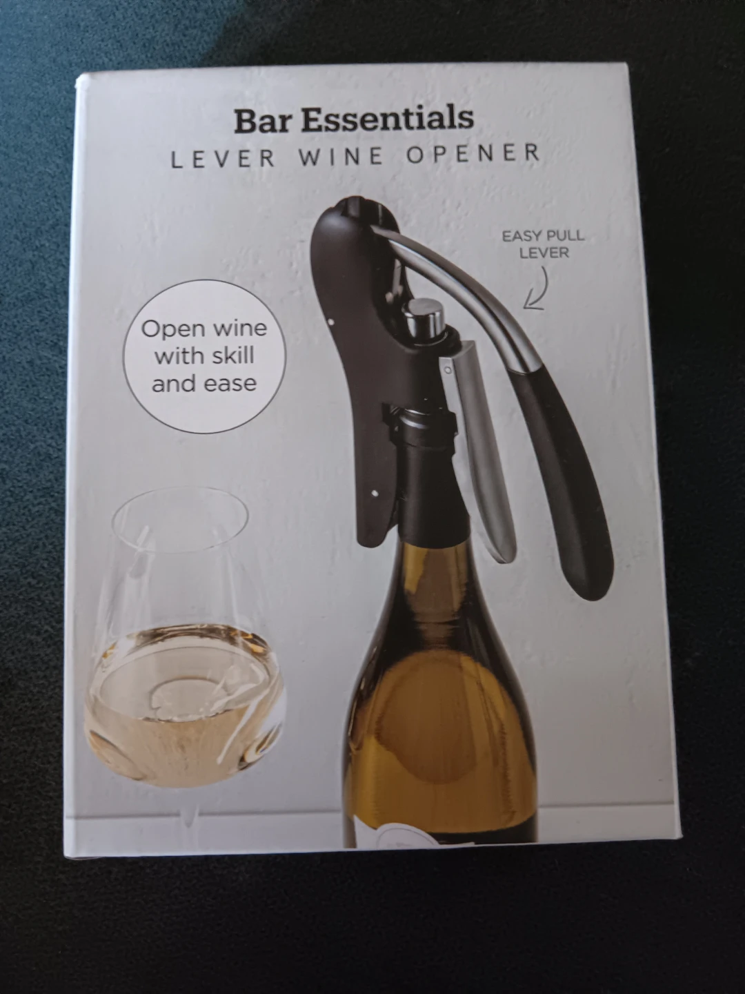 Bar Essentials Lever Wine Opener