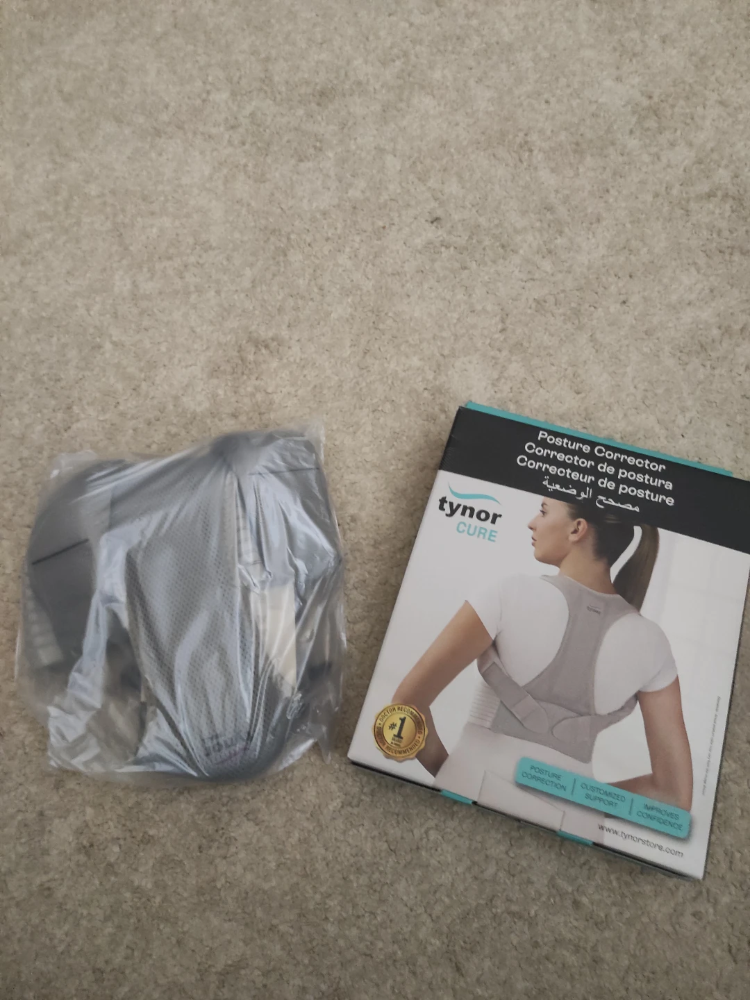 NEW! 2 pieces Tynor Posture Corrector
