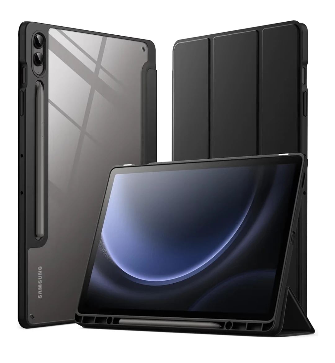 Samsung Galaxy Tab S9fe+ Tablet Case with S Pen Holder