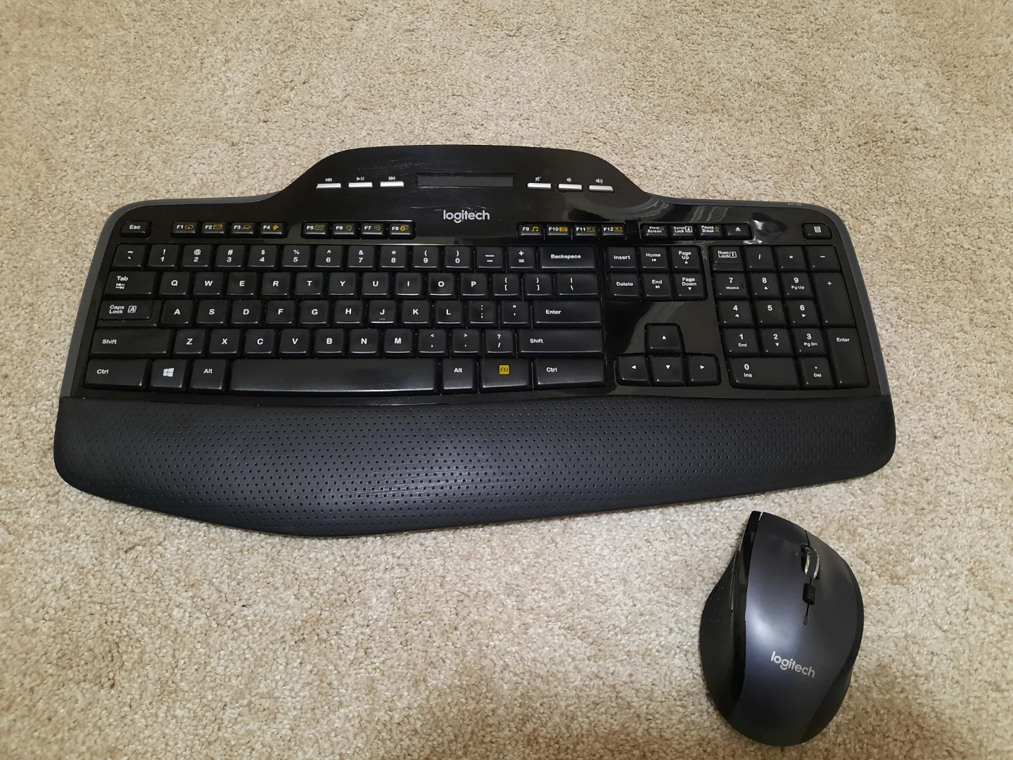 Logitech mouse and keyboard combo