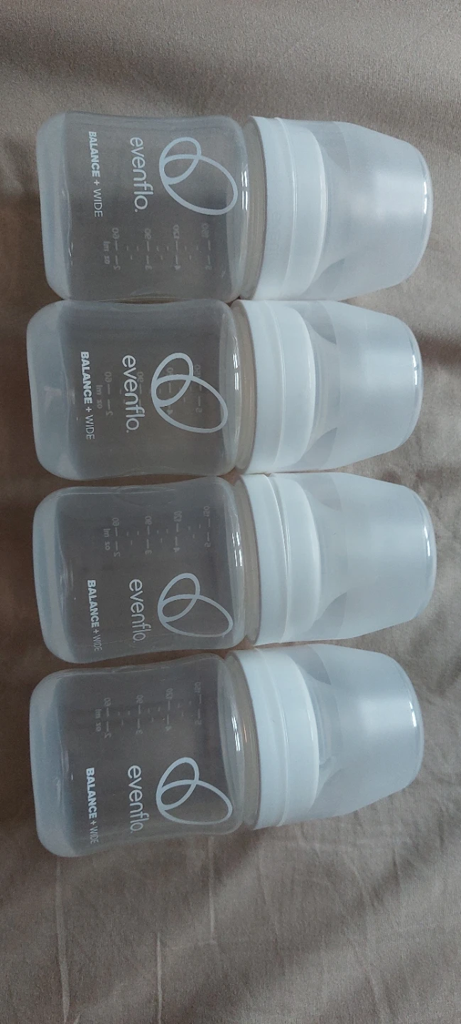 Evenflo Balance + Wide Baby Bottles - 4 Pack