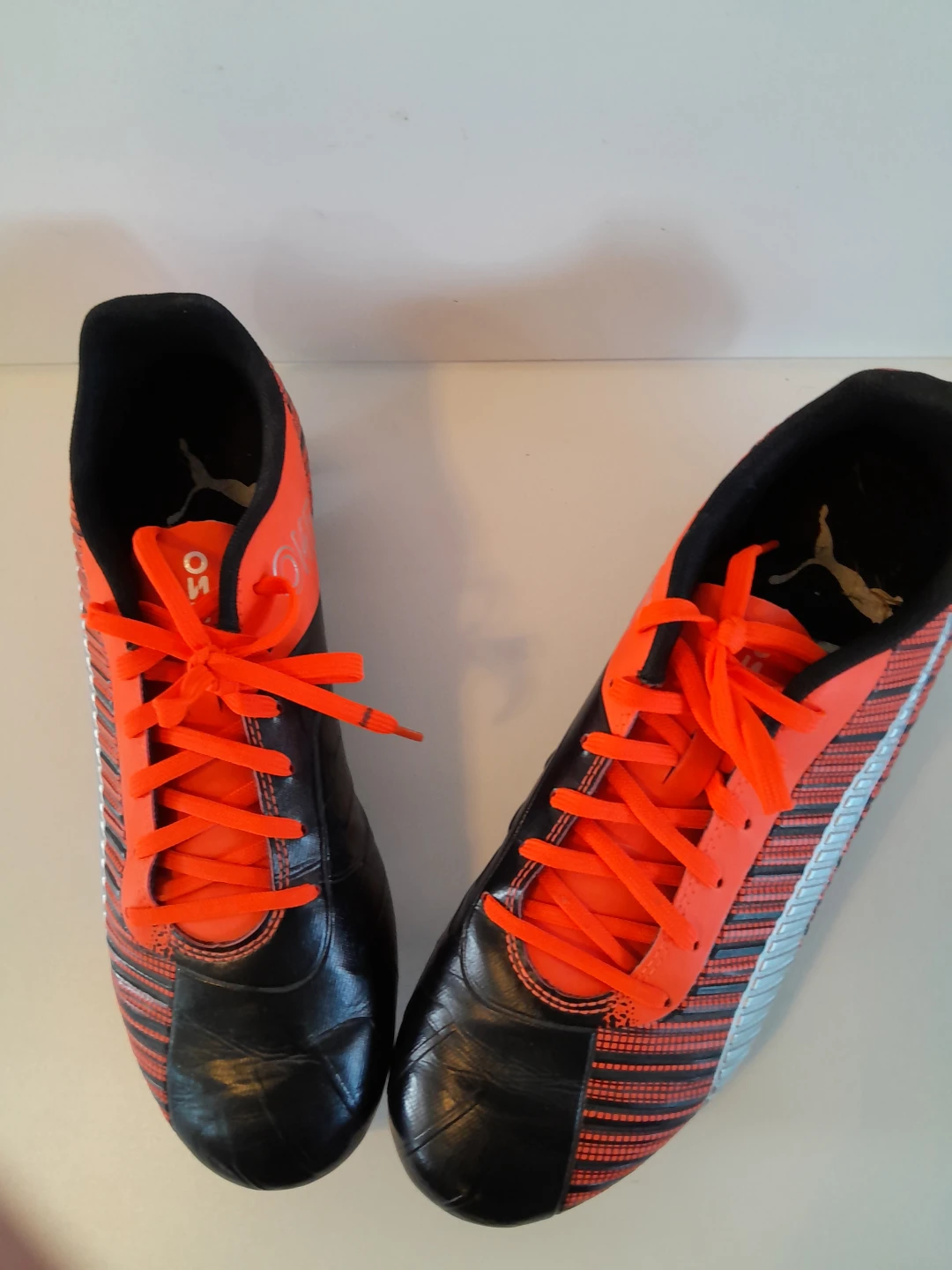 Orange Puma Soccer Cleats - photo 2