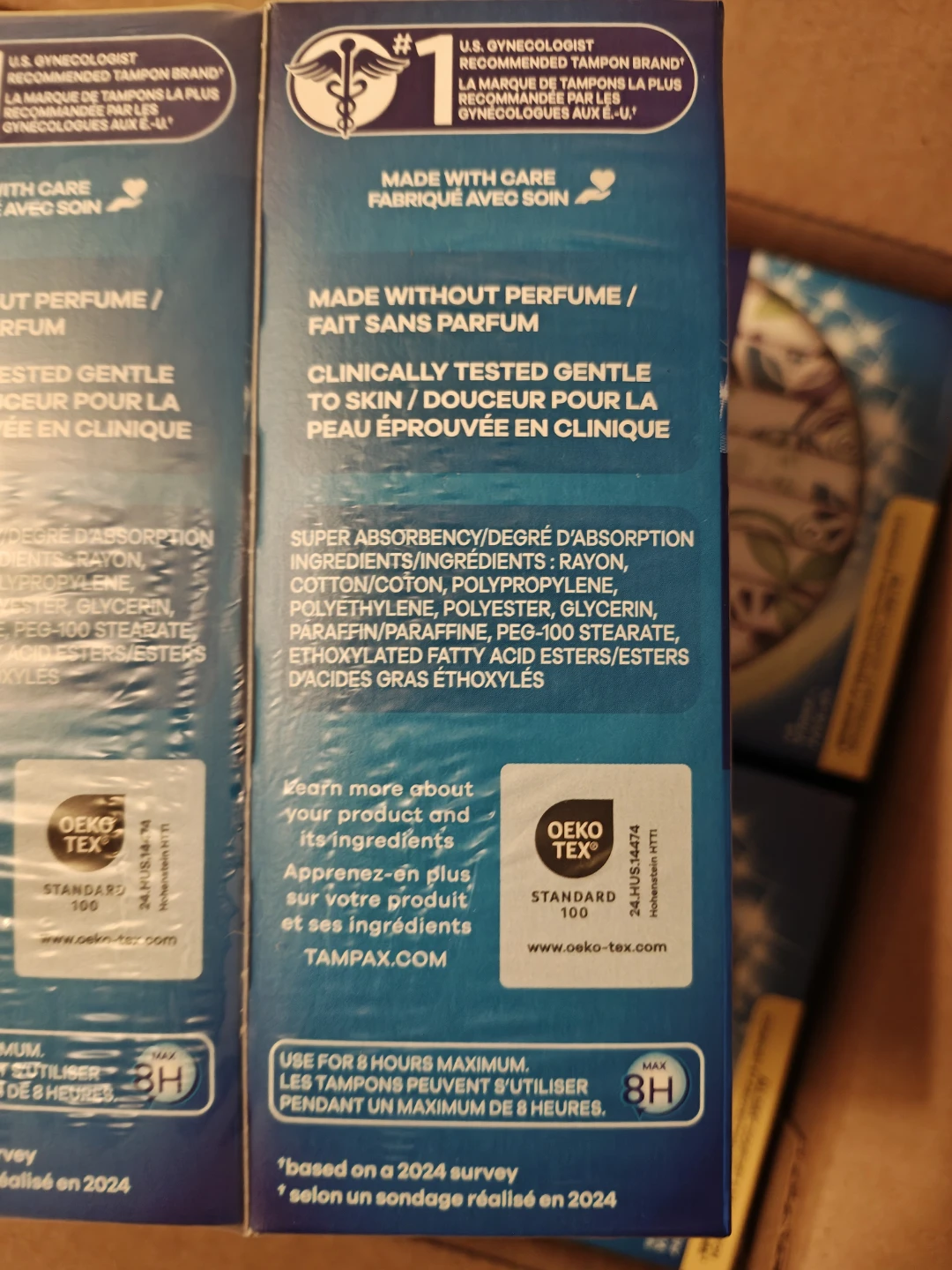 Tampax Pearl Super Absorbency Unopened 18 Pack - photo 4