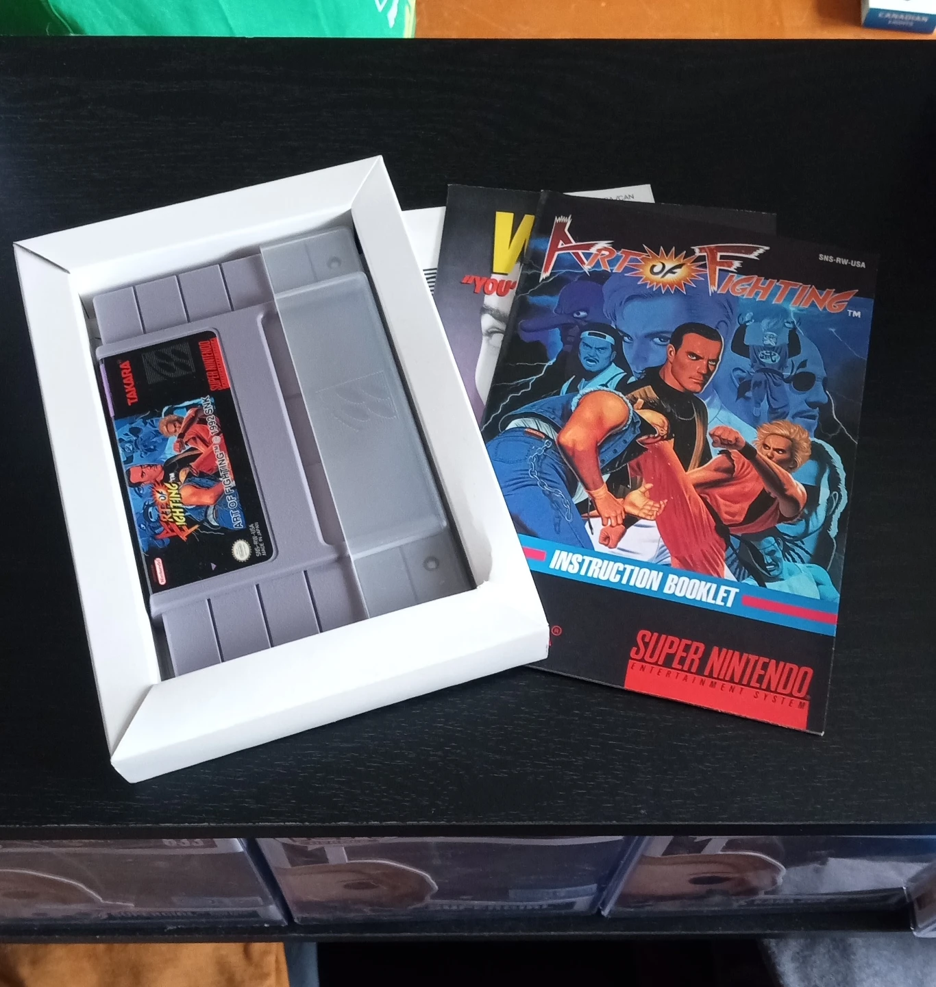 Art of Fighting Super Nintendo Game SNES - photo 4