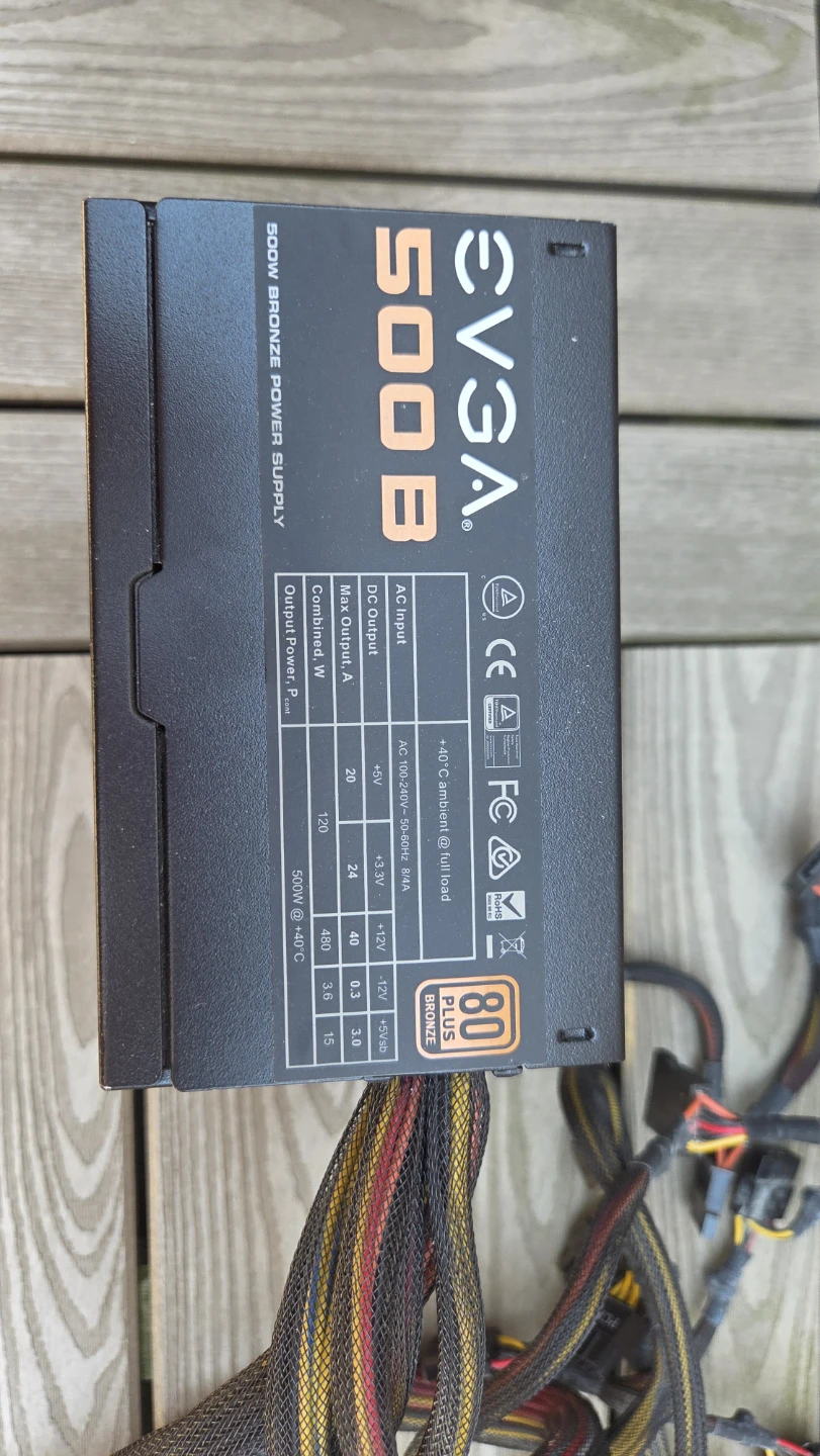 EVGA 500W Bronze Power Supply - photo 2