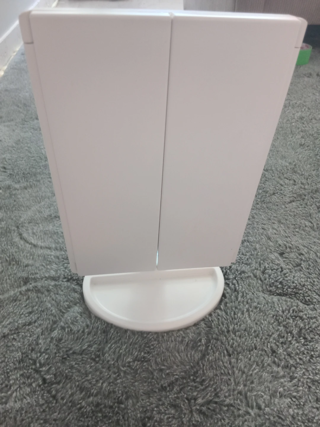 Tri-Fold LED Makeup Mirror