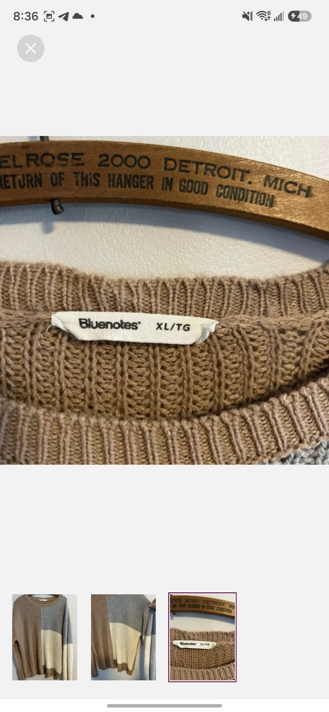 Bluenotes Colour Block Knit Sweater XL/TG - photo 3